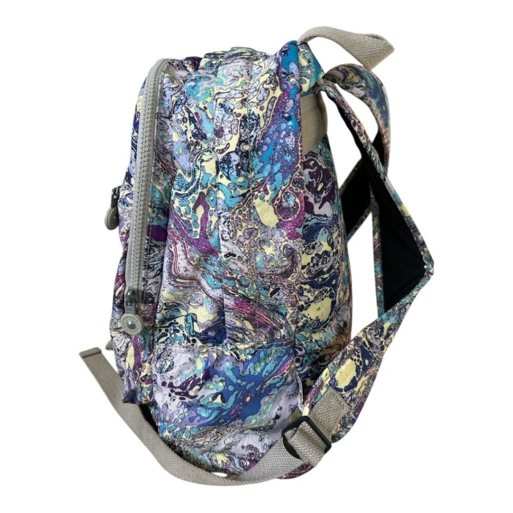 Kipling Challenger Marble Print Backpack - image 5